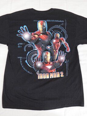Iron Man 2 Dr Pepper Promotional Shirt Tee Men's Large NWT